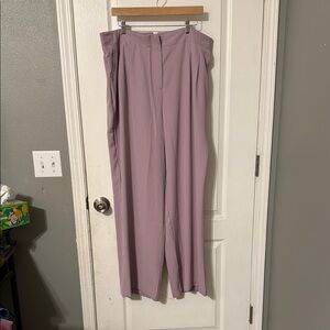 Elegant Lavender Women's Pants